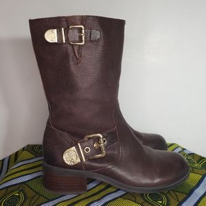 Brown Vince Camuto Biker Boots - 7